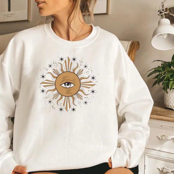 Tops - Mystical Eye Sweatshirt